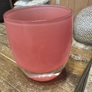 Glassybaby “Smooch” Pink Glass Votive